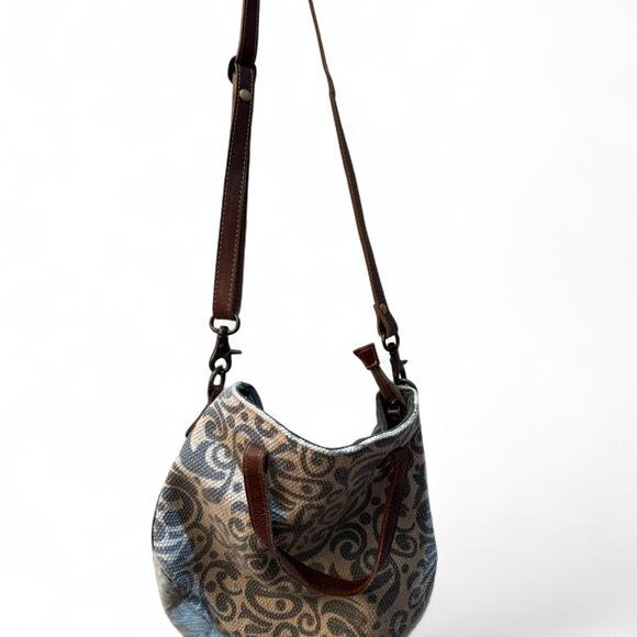 Tan grey myra bag - Picture 1 of 7